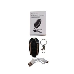 New Power Pod Emergency Key Chain Charger-lighting USB Rechargeable